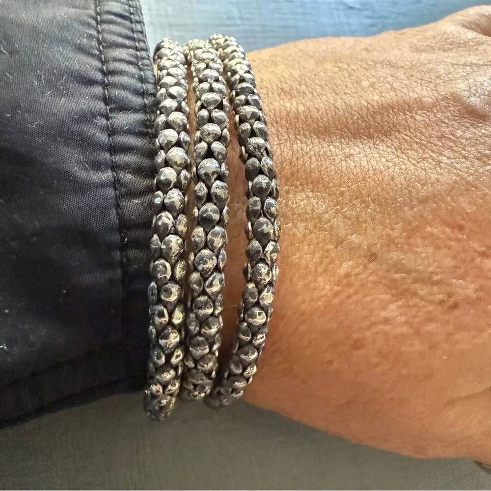 Silpada 925 Sterling Silver Multi Chain Bracelet